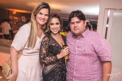 Jessica, Marcella e Renan Cidrão