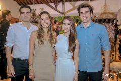Rodrigo Nogueira, Manoela Melo,Manoela Rolim e Rafael Nogueira