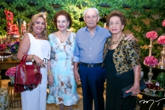 Betinha Sampaio, Norma e Humberto Bezerra e Silvia Macedo