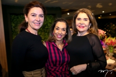 Grace Leitão, Marcia Tavora e Dalva Arrais