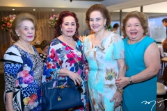 Irismar Linhares, Itala Ventura, Norma Bezerra e Mana Holanda