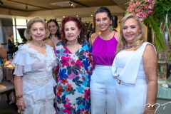 Lucia Pierre, Itala Ventura, Marcia Travessoni e Betinha Sampaio