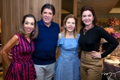 Marcia Tavora, Dito Machado, Glaucia Castelo Branco e Grace Leitão