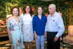 Norma, Silvania, Denise e Adauto Bezerra