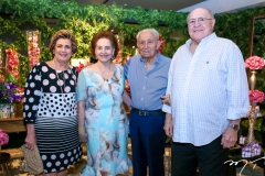 Tereza Aragão, Norma e Humberto Bezerra e Luis Marques