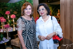 Zeneide Fujita e Yolanda Vasconcelos