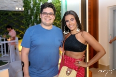 Bob Santos e Andressa Frota