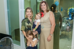 Catarina, Isabel e Rhaina Holanda e Nara Amaral