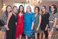 Daniele Lira, Rafaela Machado, Roberta Nogueira, Fátima Oliveira, Natália Nogueira, Renata Ciríaco e Isabela Nogueira