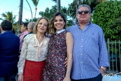Angela Cunha, Carol Bezerra e Cleber Cunha