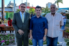 José Leite, Erick Vasconcelos e Flávio Alvarenga