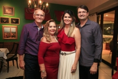 Tito e Beth Sampaio, Michelinne e Edilson Pinheiro