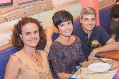 Eveline Sampaio, Priscilla Sampaio e Ricardo Berks