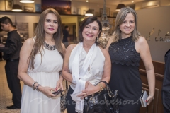 Ivânia Araújo, Fátima Sabio e Michelle Sampaio
