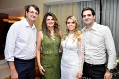 Edilson e Michelinne Pinheiro, Nayara Sampaio e Vitor Baquit
