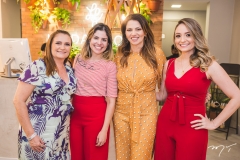 Liana de Cássia, Carol Bezerra, Surama Geleilate e Thiala Cássia