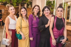 Liliana Diniz, Niedja Bezerra, Surama Geleilate, Viviane Almada e Juliana Cordeiro
