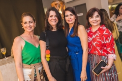 Márcia Andréa, Liliane Farias, Lorena Pouchain e Chris Leite