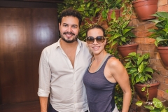 Vinícius Machado e Isabela Barros Leal