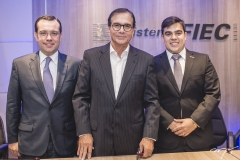 Ivo Machado, Beto Studart e Tiago Pinho