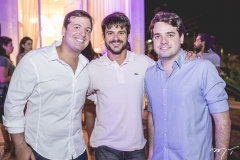 Rodrigo Ponte, Márcio Petrone e Felipe Esteves