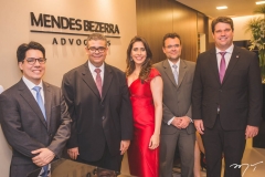Andrei Aguiar, Ademar Mendes Bezerra Jr., Aline Borges, Rodrigo Costa e Pedro Bruno Amorim