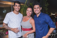 Ruan Cândido, Carla Brazão e Antônio Júnior