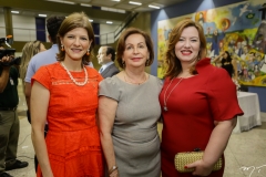 Cristina Brasil, Fátima Veras e Aline Félix Barroso