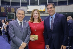 Magela Félix, Aline Félix Barroso e Luiz Gastão Bittencourt