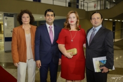 Valéria Serpa, Queiroz Filho, Aline e Igor Barroso