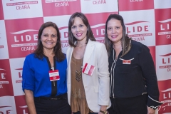 Cristina Boris, Cintia Sampaio e Luciana Colares