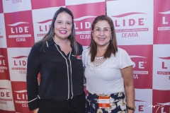 Luciana Colares e Liane Bastos