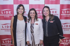 Marília Fiuza, Emília Buarque e Luciana Colares