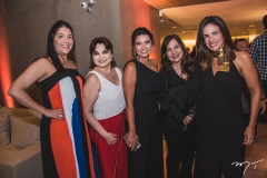 Elisa Oliveira, Chris Leite, Márcia Travessoni, Martinha Assunção e Ana Virgínia Martins
