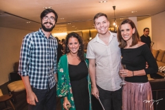 Hiago Teixeira, Dora Coelho, Rafael Studart e Roberta Soares