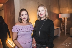 Carísia Teixeira e Alexandrina Aguiar