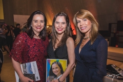 Lia Freire, Adriana Carneiro e Maira Silva