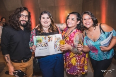 Lucas Magno, Aline Conde, Van e Clara Luna