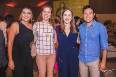 Márcia Travessoni, Ticiana Rolim Queiroz, Bia Fiúza e Mardônio Barros
