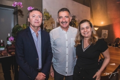 Maurício Felizola, Artur Bruno e Natércia Rios
