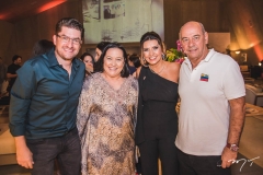 Paulo José, Norma Zélia, Márcia e Fernando Travessoni