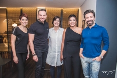 Raquel Briseno, Eneldo Peixoto, Marina Jereissati, Márcia Travessoni e Carlos Otávio