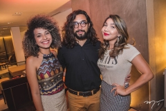 Rosi Melo, Lucas Magno e Naiara Martins