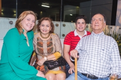 Andréa Delfino, Etel Rios, Pedro Antônio Rios e José Milton Rios