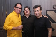 Leonardo Albuquerque, George Farias e Duda Brígido
