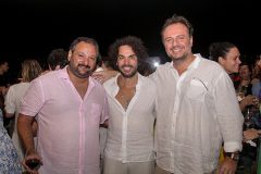 Patriolino Dias, Claudio Vale e Adriano Nogueira
