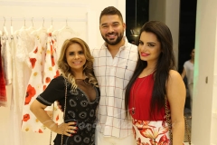 Alzenir Uchoa, Marco Abreu e Raiane Uchoa