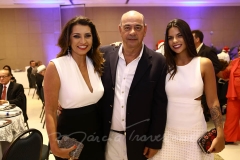 Márcia, Fernando e Lara Travessoni