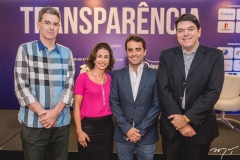 Geraldo Luciano, Vera Ponte, Ari de Sá Neto e Raul Santos