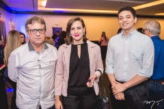 Raimundo Bezerra, Lydia Dantas e Vitor Pereira